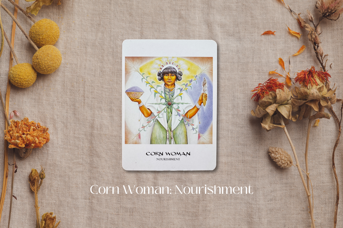 Corn Woman and the Sacred Spiral of Nourishment