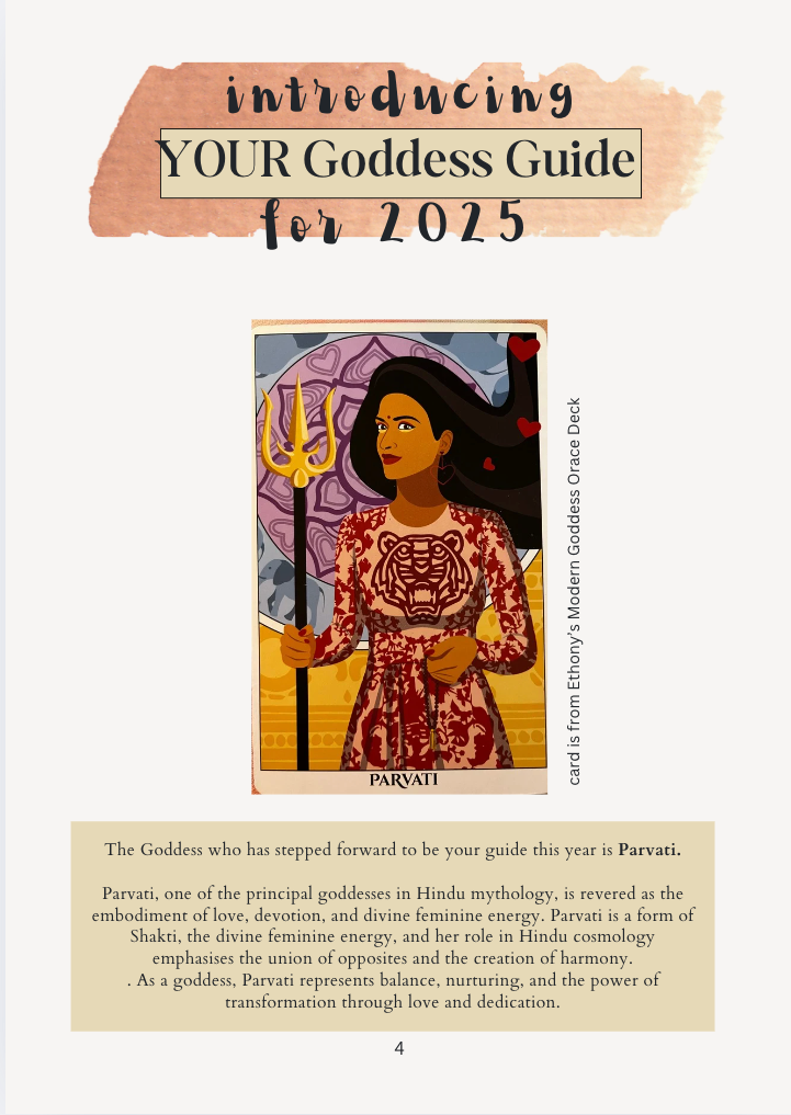 Goddess Guide & Word of the Year Reading