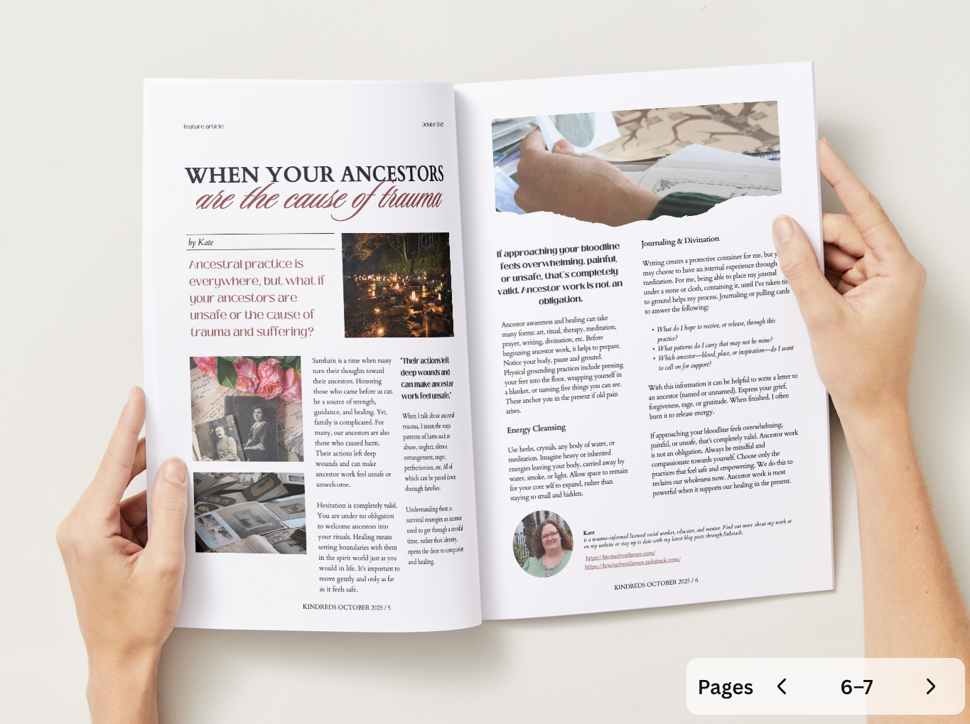 Kindreds Magazine: Remembering the Goddess through Everyday Magic
