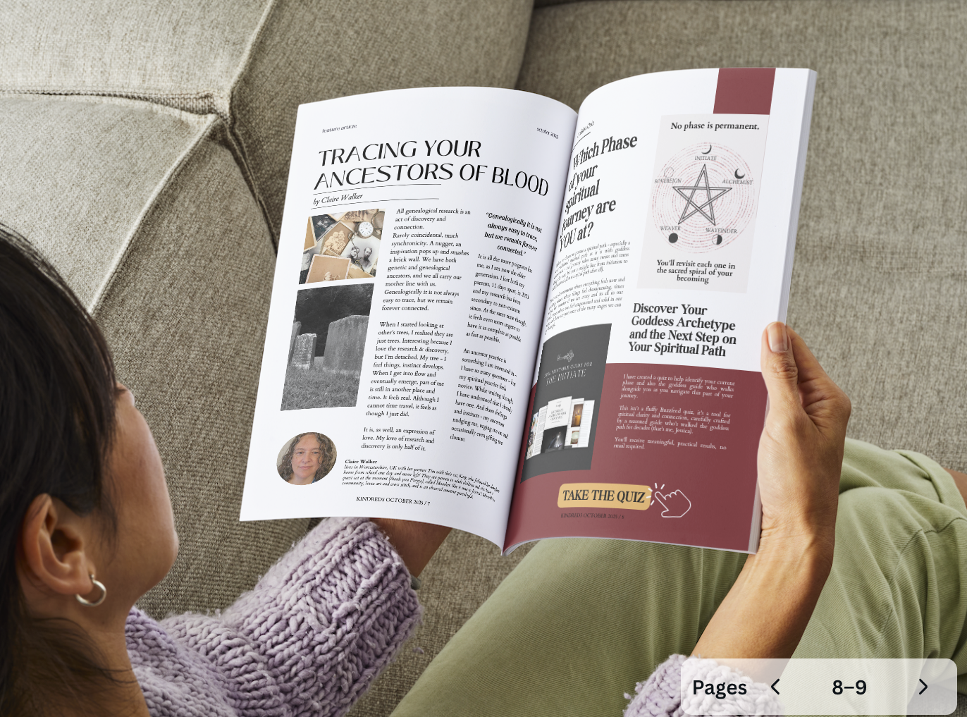 Kindreds Magazine: Remembering the Goddess through Everyday Magic