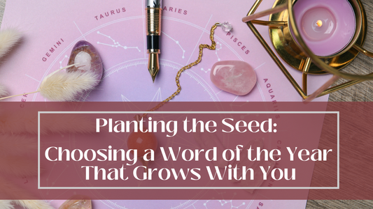 Choosing a word for the year – and what to do with it once you have it