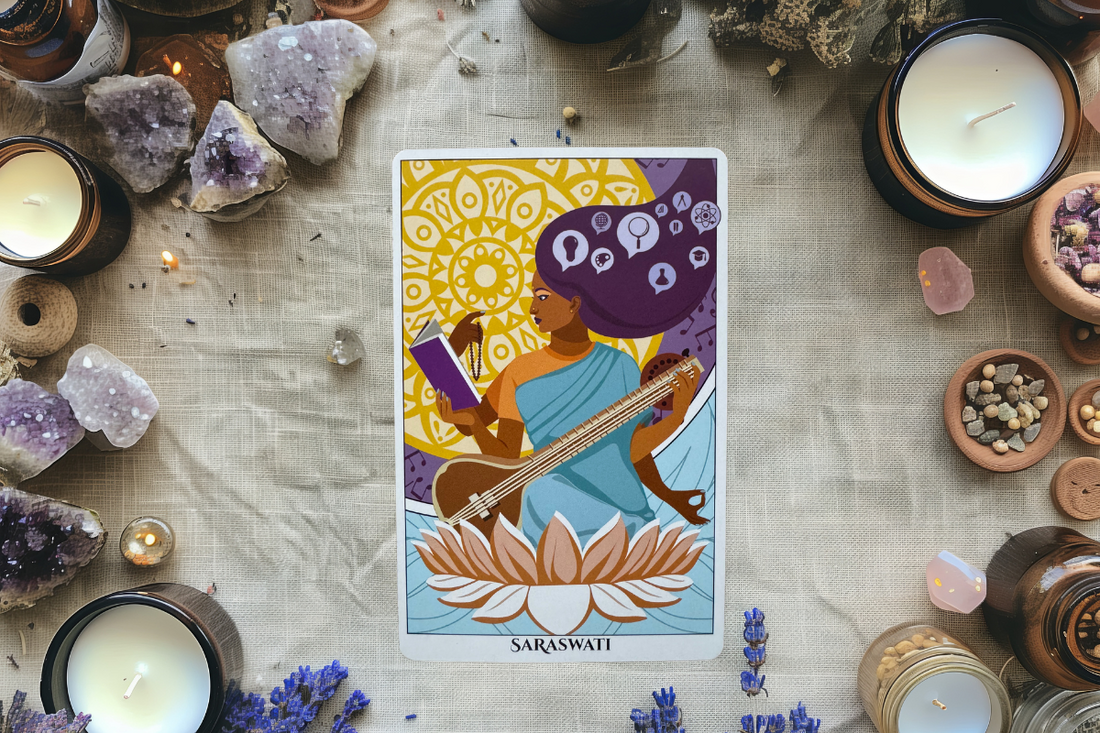 Saraswati: River, Wisdom, and the Call to Flow