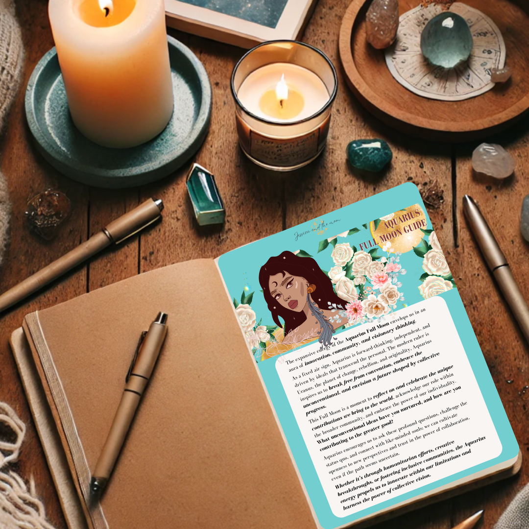 Full Moon Ritual Guides — Personalised PDF Downloads for Your Lunar Journey