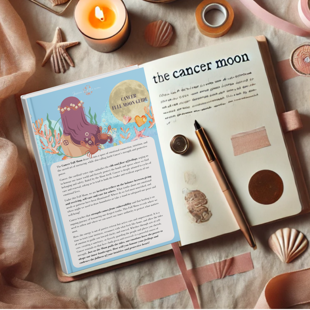Full Moon Ritual Guides — Personalised PDF Downloads for Your Lunar Journey