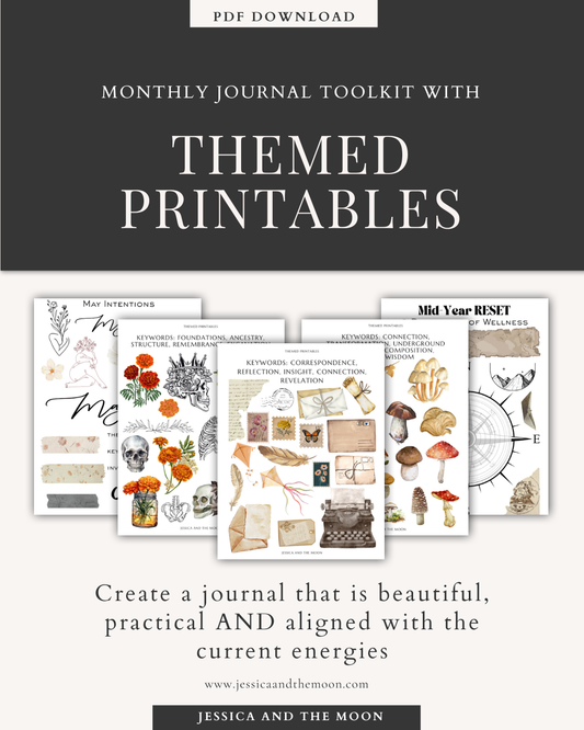 Monthly Journal Toolkit and Themed Printables
