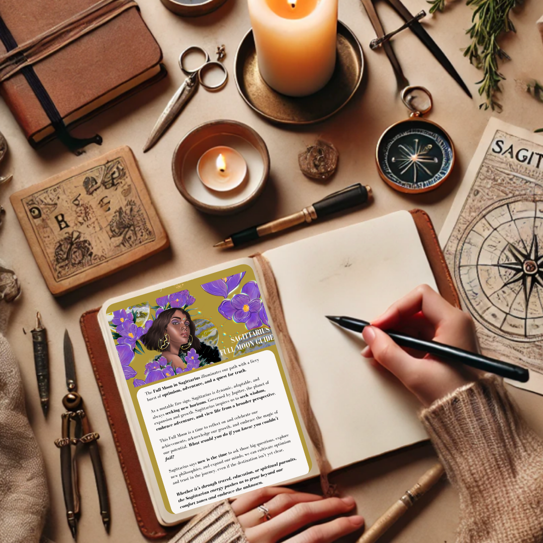 Full Moon Ritual Guides — Personalised PDF Downloads for Your Lunar Journey