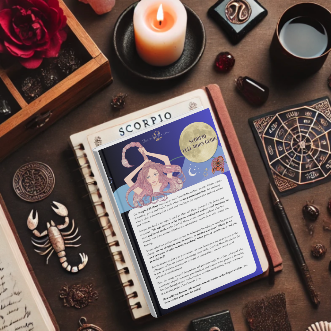 Full Moon Ritual Guides — Personalised PDF Downloads for Your Lunar Journey