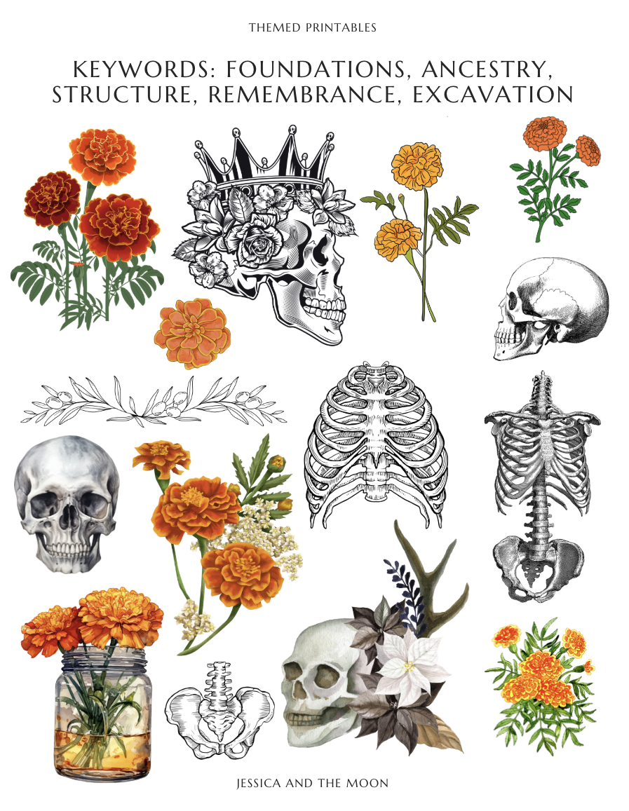 Monthly Journal Toolkit and Themed Printables