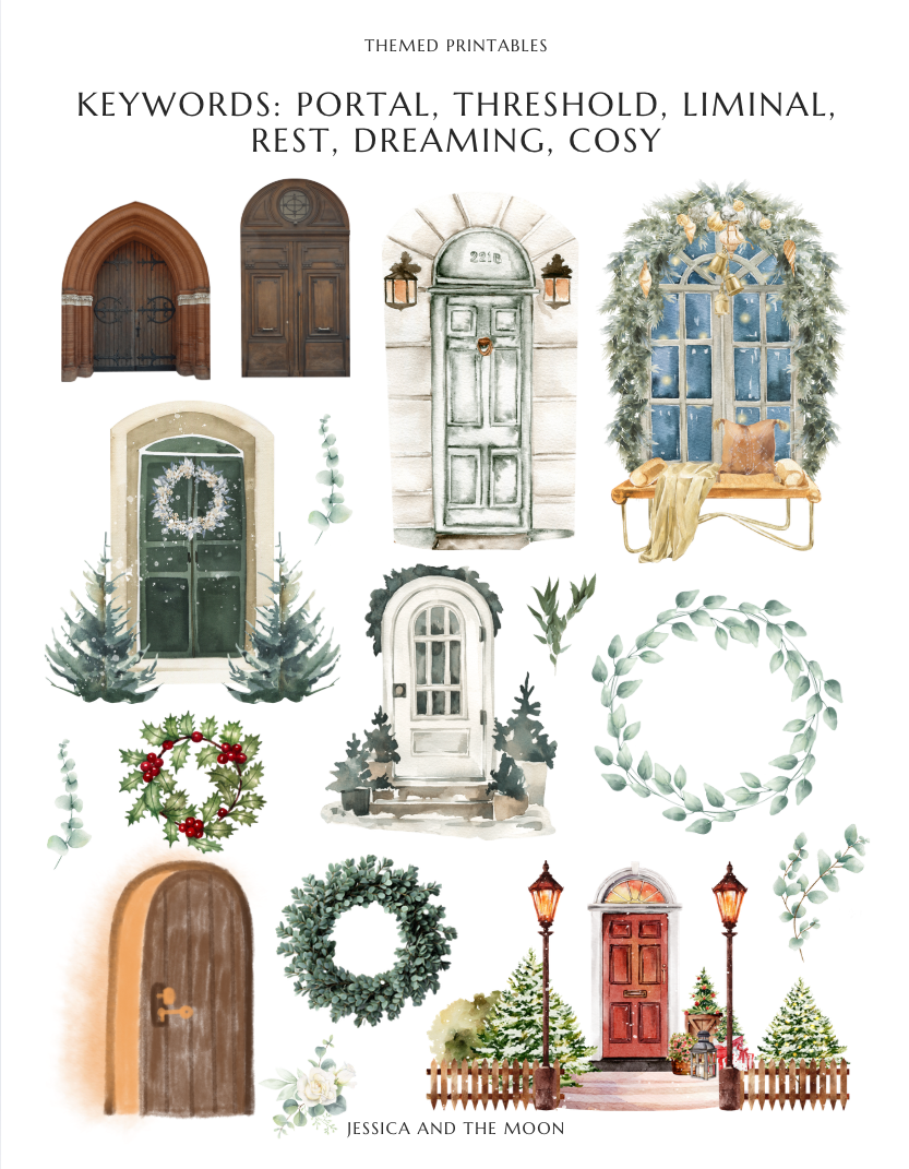 Monthly Journal Toolkit and Themed Printables