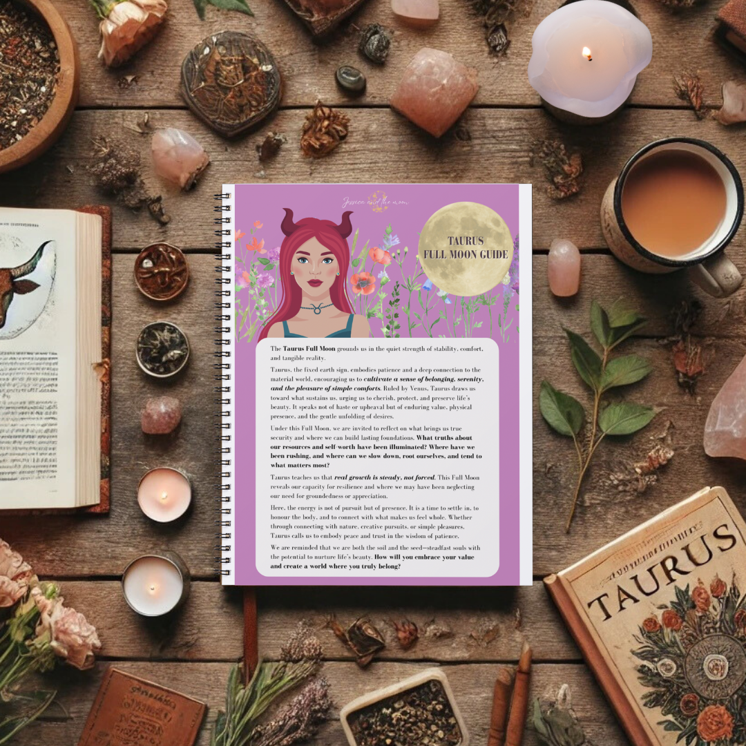 Full Moon Ritual Guides — Personalised PDF Downloads for Your Lunar Journey